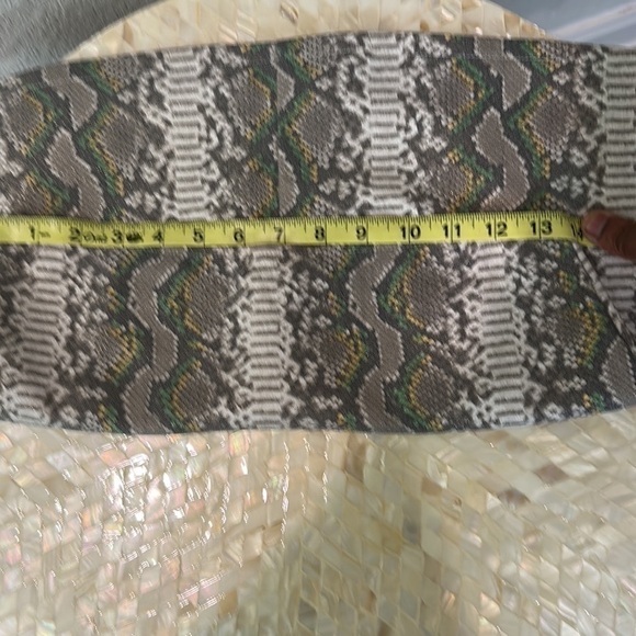 Snake print mini skirt size S - Picture 7 of 8